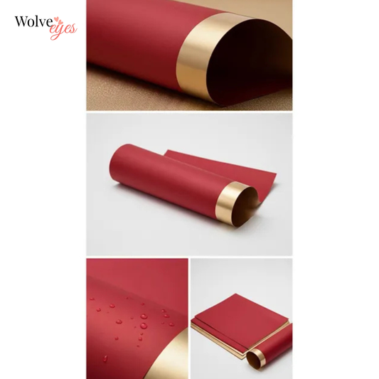 Luxury Red & Gold Gift Wrap