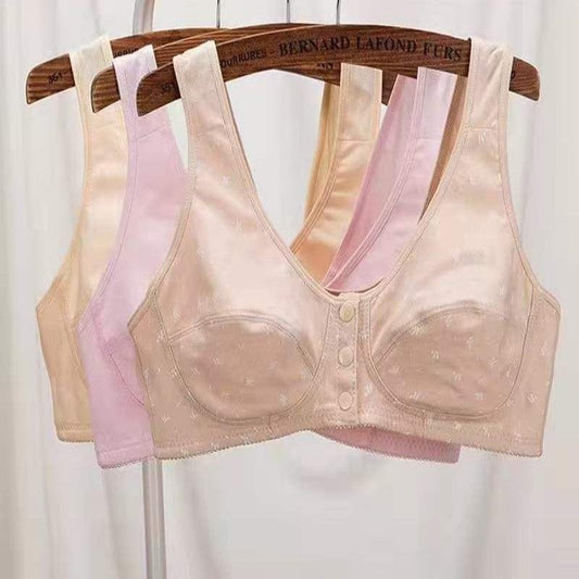 Everyday Soft-Cotton Front-Button Bra