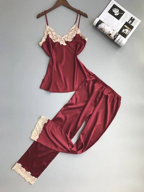 Luxury 5-Piece Satin Nightwear Set – Soft, Sultry & All-in-One