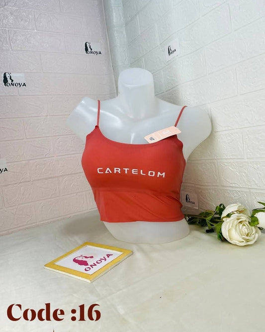 Cartelom Spaghetti Strap Cami Top