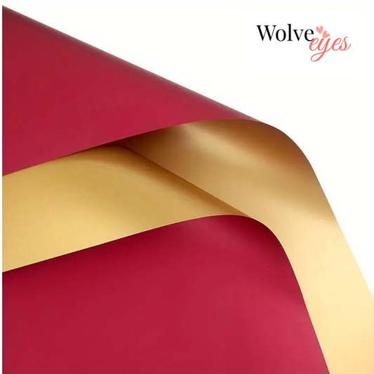 Luxury Red & Gold Gift Wrap