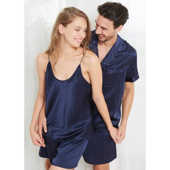 Couple Night Shorts Sleepwear Set