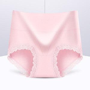 Mid-High Waist Cotton Lace Panty – Elegant Comfort